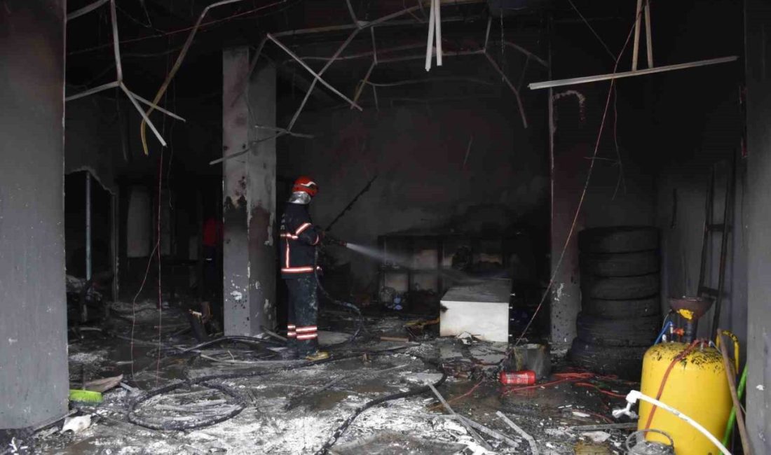 Sakarya’nın Hendek ilçesinde oto yıkamacıda çıkan yangın, itfaiye ekiplerince söndürüldü.