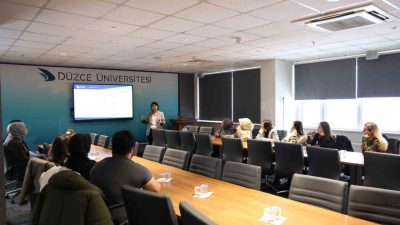 Düzce Üniversitesi Araştırma Dekanlığı tarafından Düzce Belediyesi Sosyal Yardım İşleri