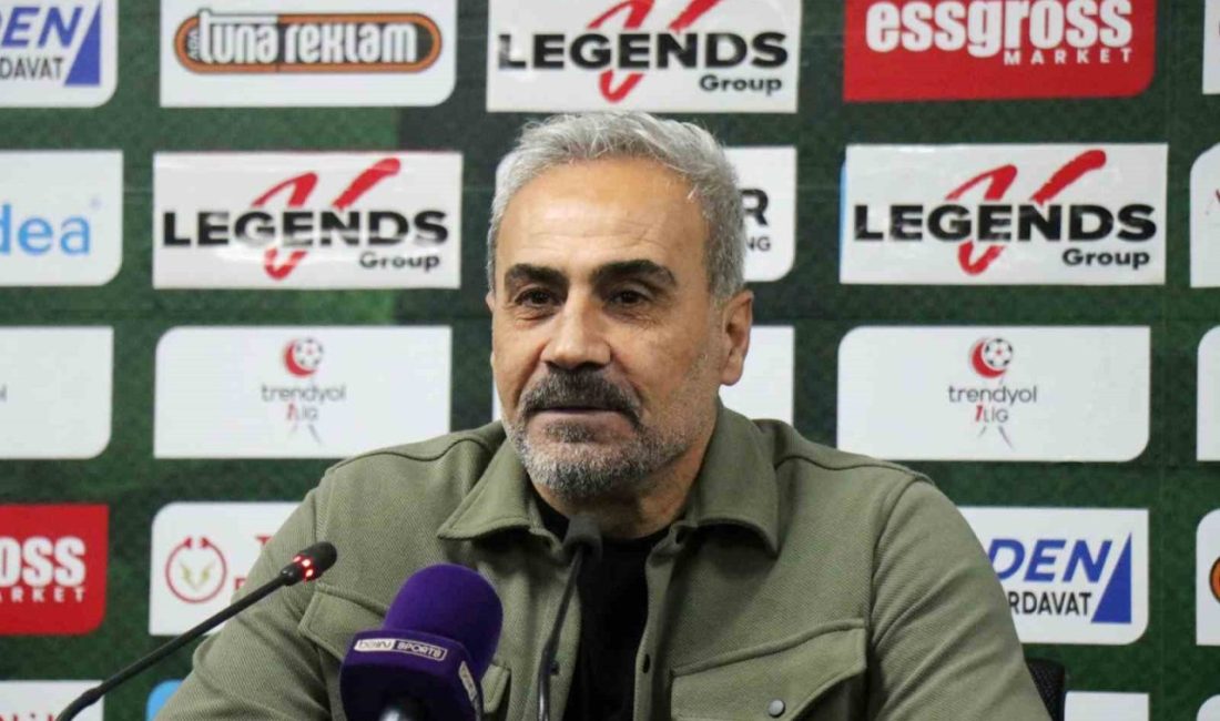 Trendyol 1. Lig’in 25. haftasında oynanan Sakaryaspor-MKE Ankaragücü maçının ardından