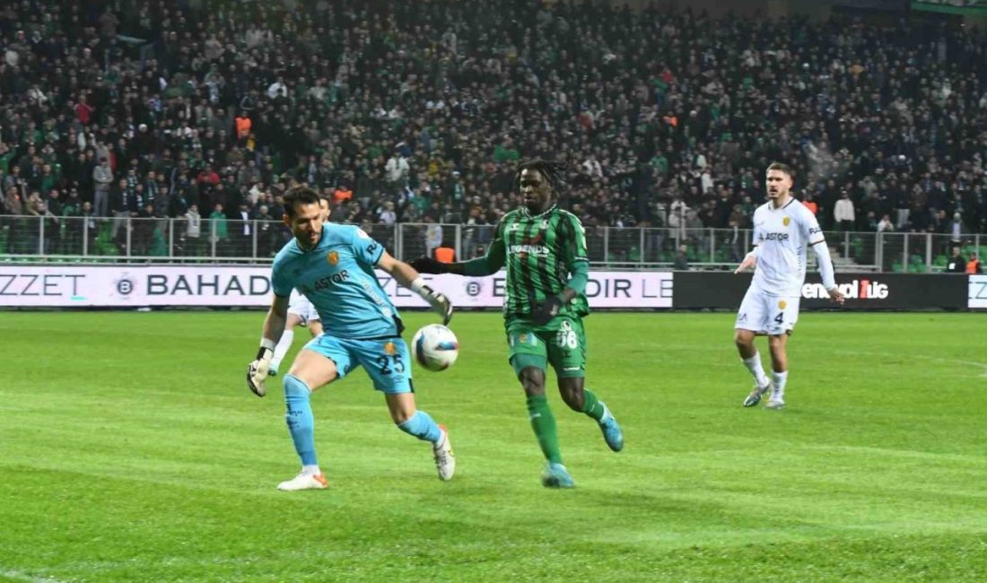 Trendyol 1. Lig’in 25. haftasında Sakaryaspor, sahasında karşılaştığı MKE Ankaragücü’yle