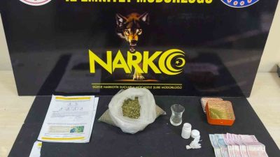 DÜZCE (İHA) – Düzce’de uyuşturucu madde satıcılığı yaptığı belirlenen şahsın