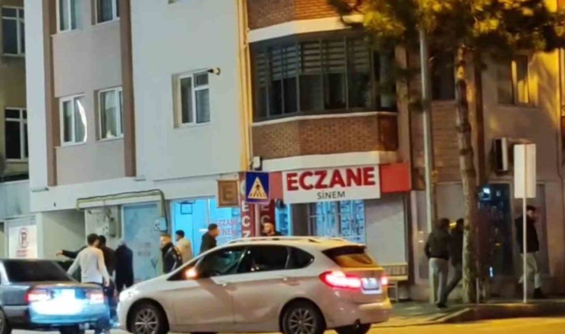 Bolu’da gece saatlerinde ara cadde üzerinde iki grup arasında çıkan