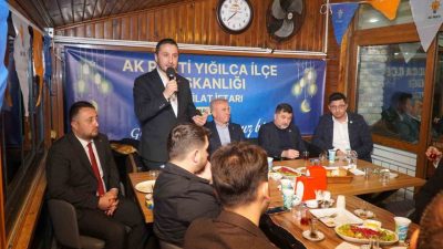 AK Parti Düzce İl Başkanlığı tarafından düzenlenen iftar buluşmaları devam