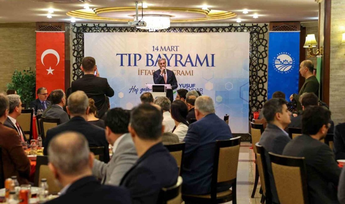Sakarya Büyükşehir Belediye Başkanı Yusuf Alemdar, Tıp Bayramı dolayısıyla sağlık