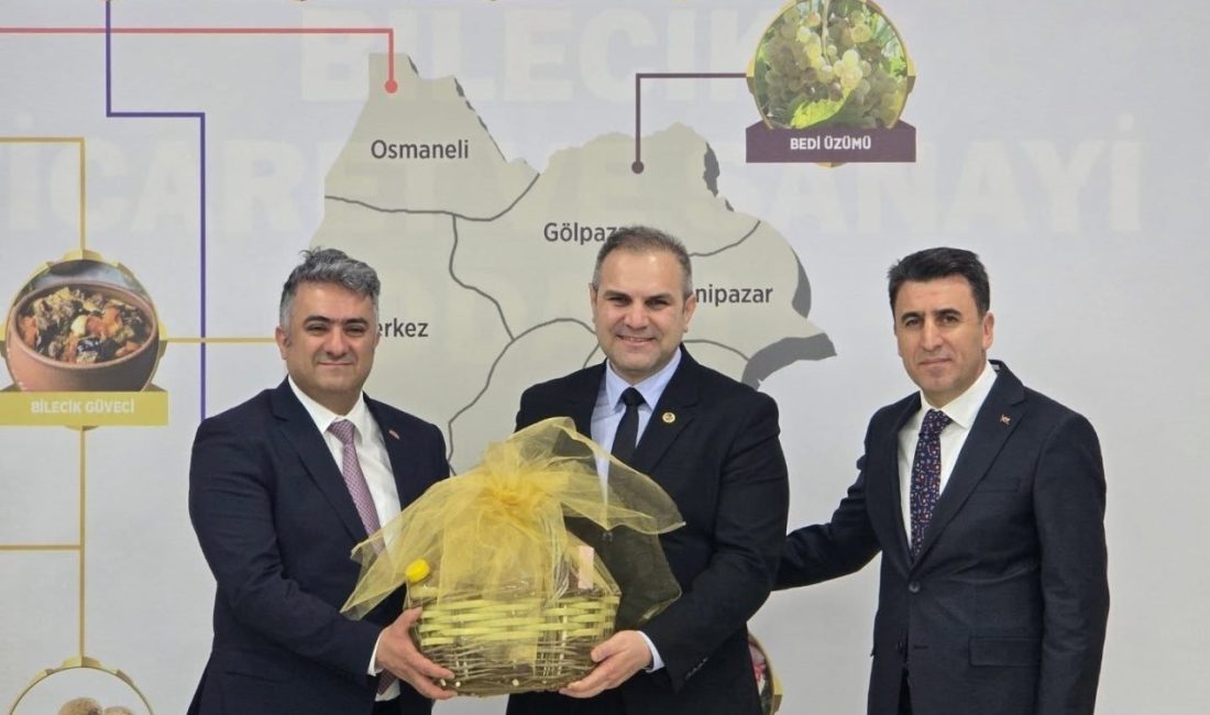 Bilecik’te ’Cennet Hurması’ ve ’Kalamata Zeytini’ için coğrafi işaret yolunda Bayırköy Belediye Başkanı Aykut Dilsiz, belediye olarak ’Cennet Hurması’ ve