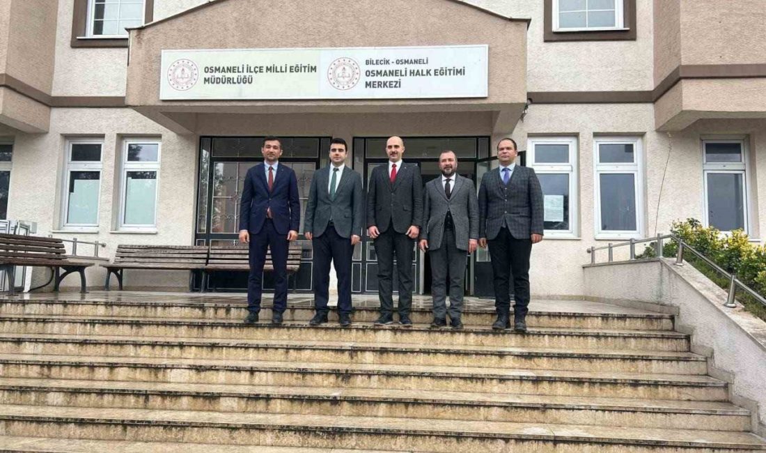 Bilecik’te kültür ve eğitim için güç birliği Bilecik İl Kültür ve Turizm Müdürü Serkan Bircan, Osmaneli İlçe
