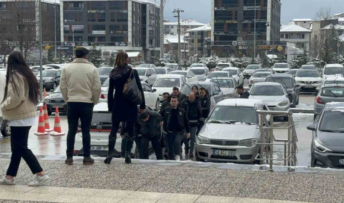 Bolu’da son bir haftada gerçekleşen 175 asayiş olayında toplam 62