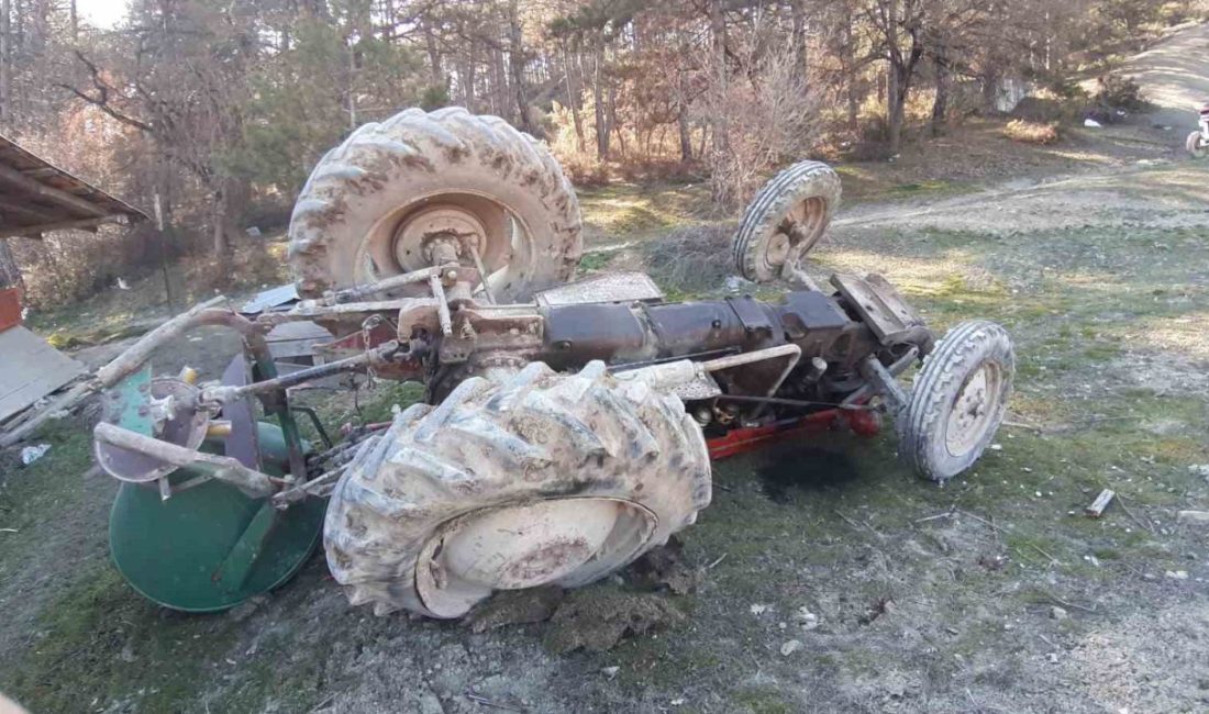 Bolu’da traktör devrildi: Kadın sürücü yaralandı Bolu’nun Mudurnu ilçesinde traktörün devrilmesi sonucu meydana gelen kazada bir