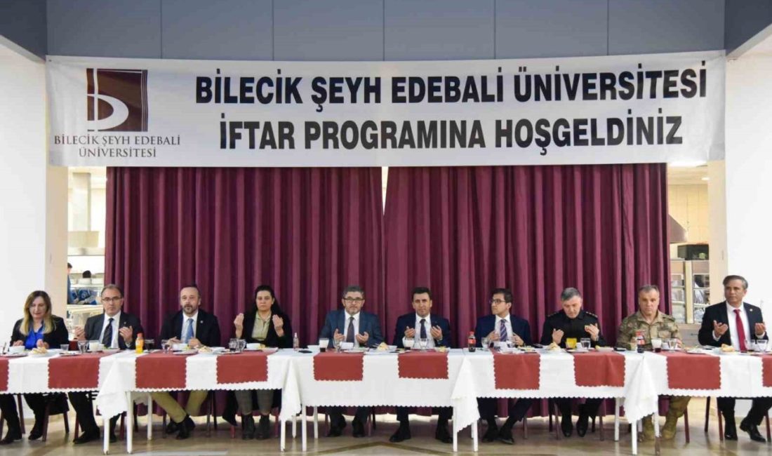 BŞEÜ, personelleri ile iftar yemeğinde bir araya geldi Bilecik Şeyh Edebali Üniversitesi (BŞEÜ), görev yapan akademik ve idari