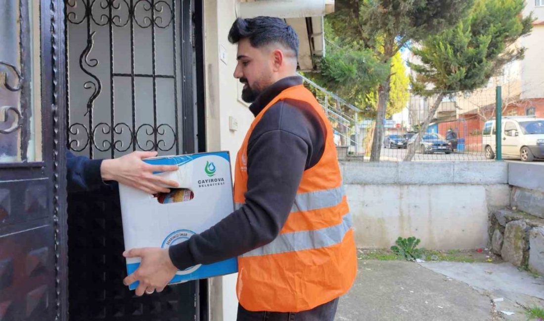 Çayırova Belediyesi, Ramazan ayında ihtiyaç sahibi ailelere gıda kolisi desteği