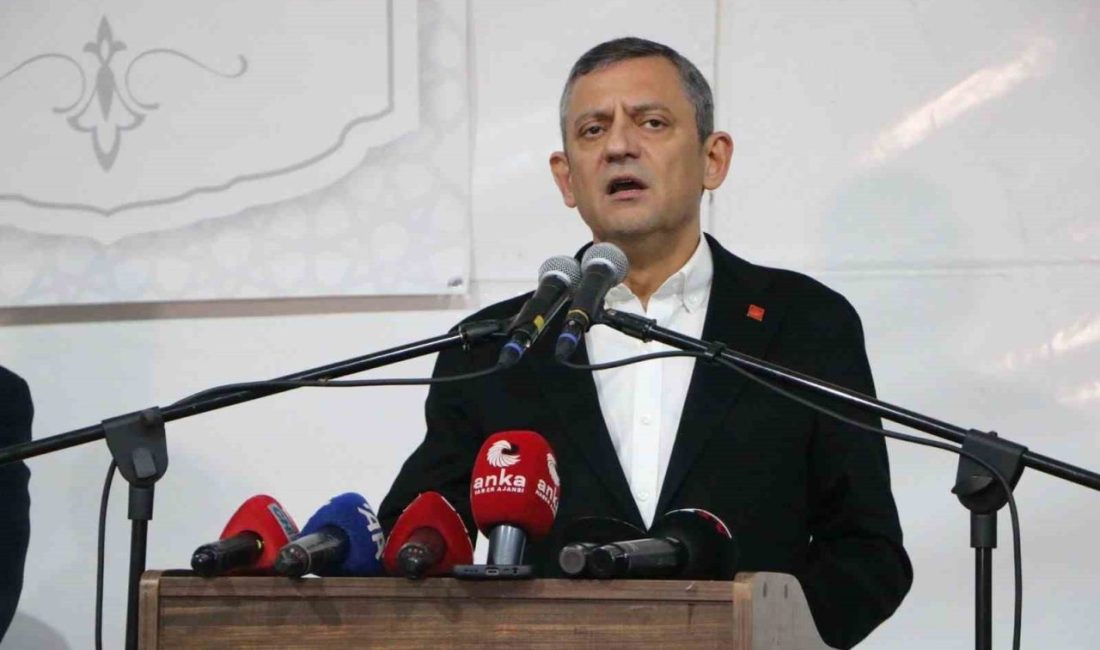 Cumhuriyet Halk Partisi (CHP) Genel Başkanı Özgür Özel, “Hani ’One