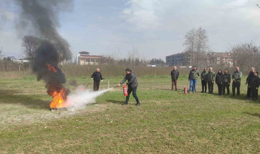 DÜZCE(İHA) – Düzce AFAD ekipleri tarafından Düzce Doğa Koruma ve