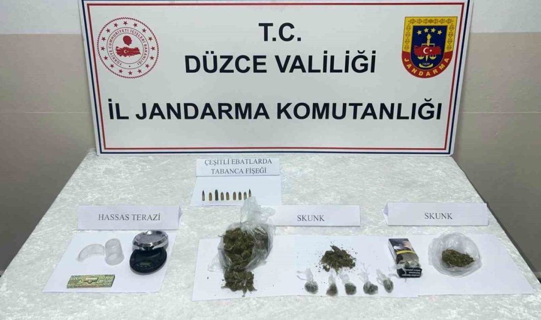 Düzce’de farklı isim ve kimlik kullanarak ev kiralayıp, kiraladığı evde