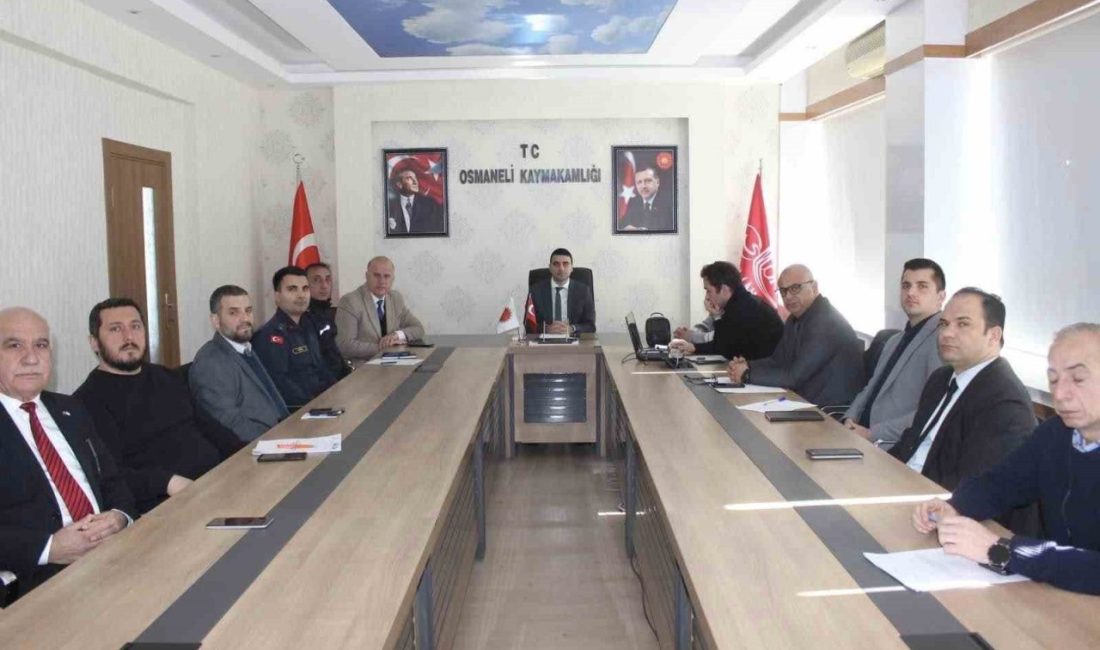Hedef, gençleri tüm bağımlıklarından kurtarmak BİLECİK (İHA) – Bilecik’te ’Bağımlılıkla Mücadele İlçe Koordinasyon Kurulu Toplantısı’