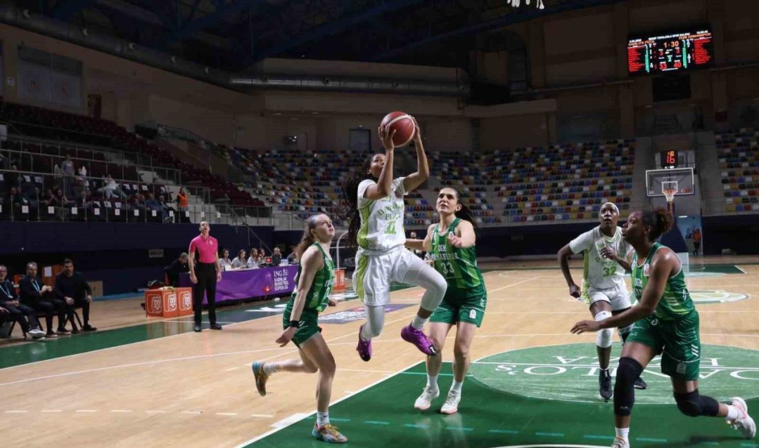 Kadınlar Basketbol Süper Ligi’nin 25. haftasında Danilos Pizza, OGM Ormanspor’u