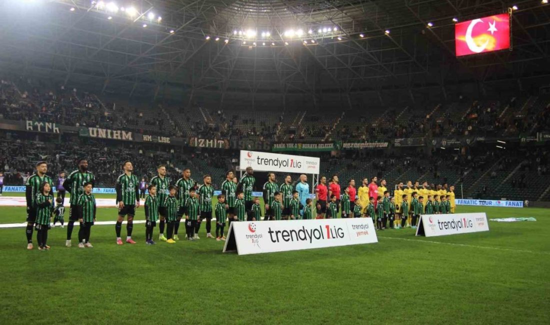 Kocaelispor Basın Sözcüsü Kadir Genç, dün oynanan ve 1-1 sonuçlanan