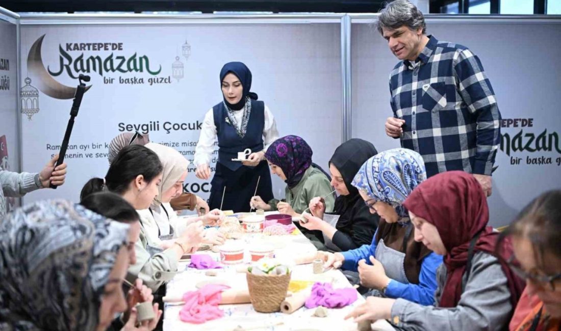 Kartepe Sanat Evi’ndeki Ramazan etkinlikleri devam ediyor. Kartepe Belediyesi Kültür