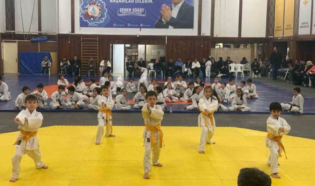 Körfez’de kuşak sınavı heyecanı Körfez Gençlerbirliği Spor Kulübü karate branşında 2025 yılının ilk kuşak