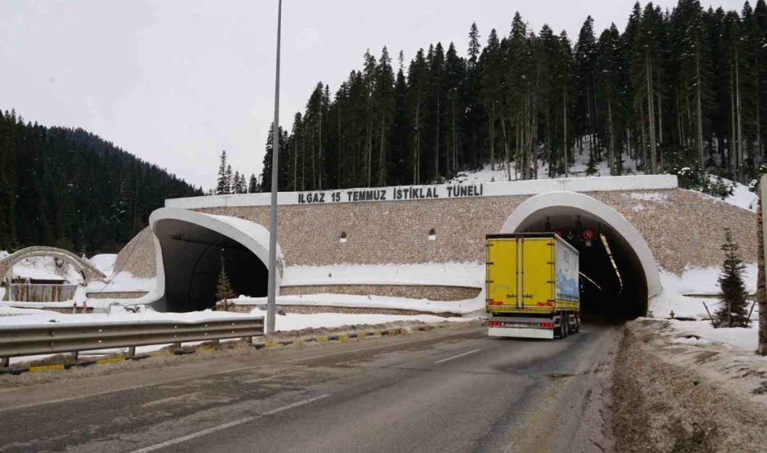 O tarihte kullanacaklar dikkat: Ilgaz 15 Temmuz Tüneli’nde bakım çalışması yapılacak Kastamonu-Çankırı sınırında bulunan Ilgaz 15 Temmuz Tüneli’nin Kastamonu istikameti bakım