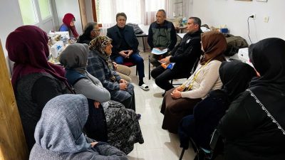 DÜZCE(İHA) – Düzce’nin Akçakoca ilçesi Çiçekpınar köyünde dikiş nakış kursunda