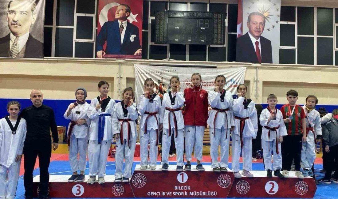 Osmaneli Atatürk Ortaokulu öğrencileri, Bilecik Yıldızlar İl Seçmesinde büyük bir