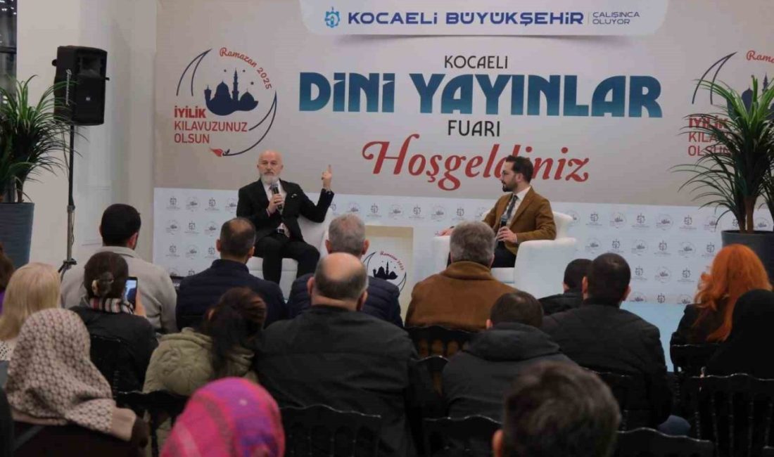 Kocaeli’de düzenlenen Çay-Sohbet-Muhabbet söyleşisine katılan ilahiyatçı-yazar Halil Necipoğlu, “Ramazan, müminin