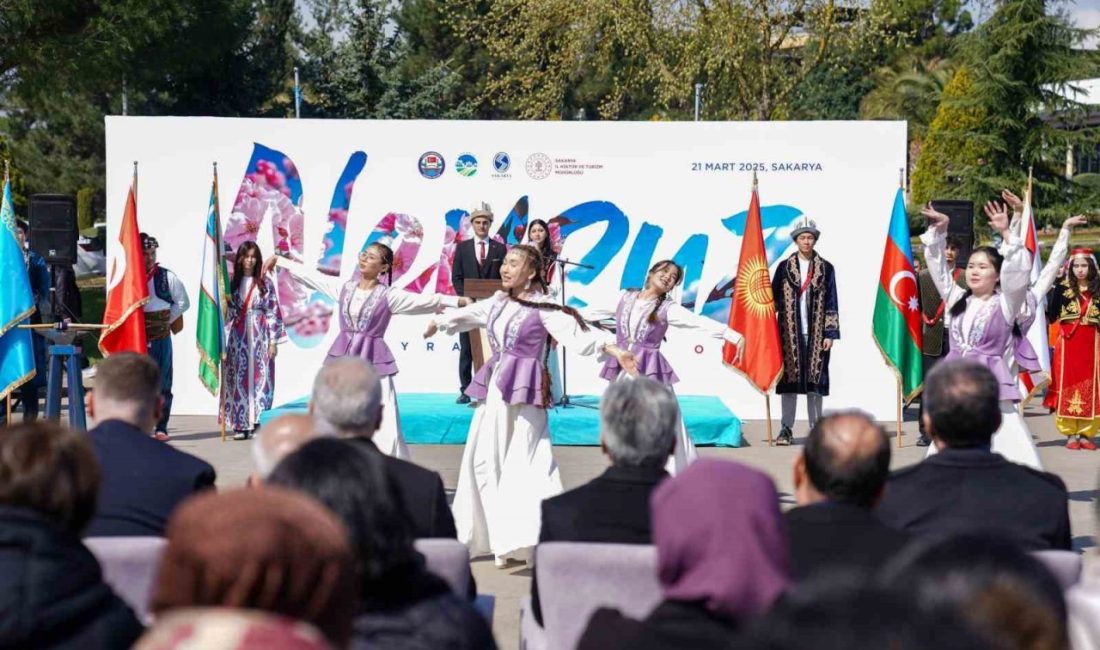 Sakarya Üniversitesinde baharın gelişini müjdeleyen 21 Mart Nevruz Bayramı, düzenlenen