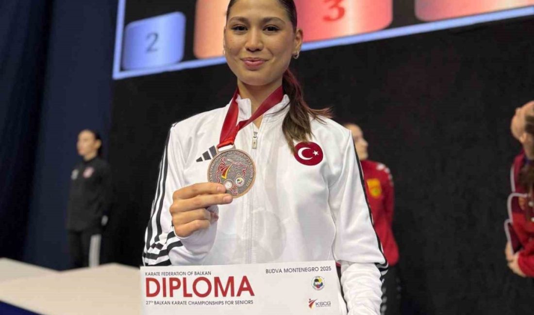 Sakarya Büyükşehir Belediyesi karate sporcusu Zümra Rezzan İm, Karadağ Budva’da