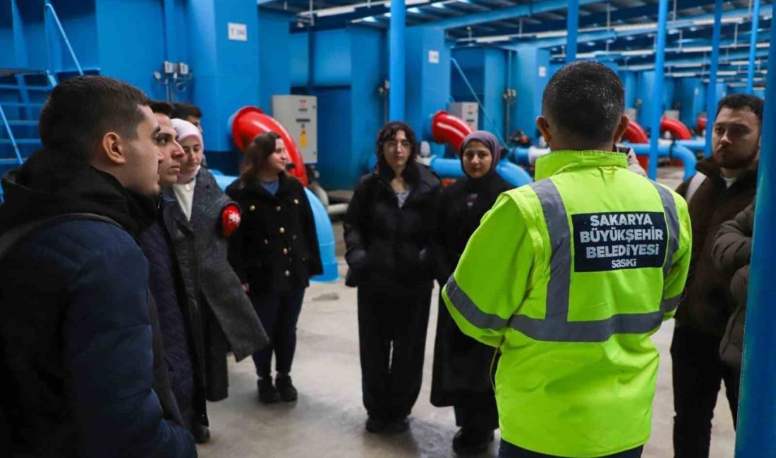 SASKİ, SAÜ Tıp Fakültesi öğrencilerine Hızırilyas İçme Suyu Arıtma Tesisinde