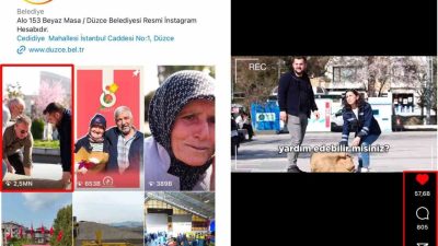 Düzce Belediyesi’nin 18 Mart Çanakkale Zaferi’nin yıl dönümünde hazırladığı sosyal