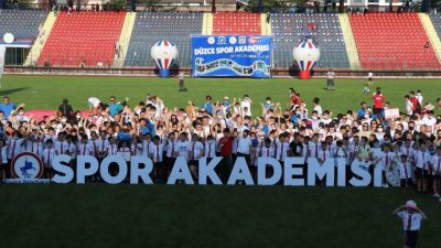 Düzce Belediyesi Spor Akademisi, 12 branşta 200’e yakın sporcusuyla her