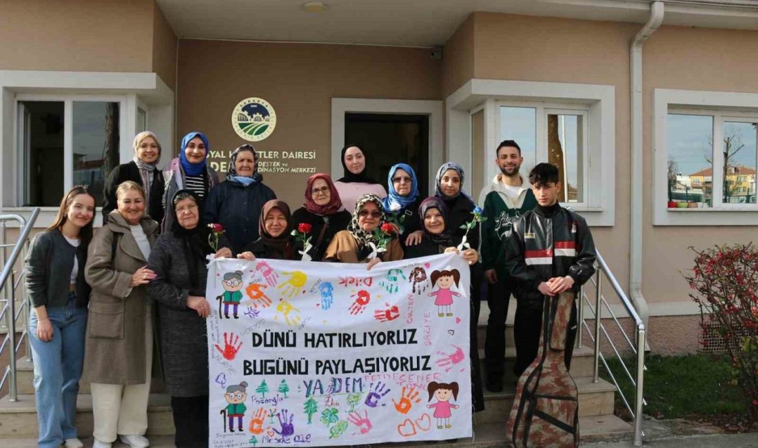 Sakarya Büyükşehir Belediyesi YADEM, Yaşlılar Haftası’nda SAÜ öğrencisi gençlerle büyükleri