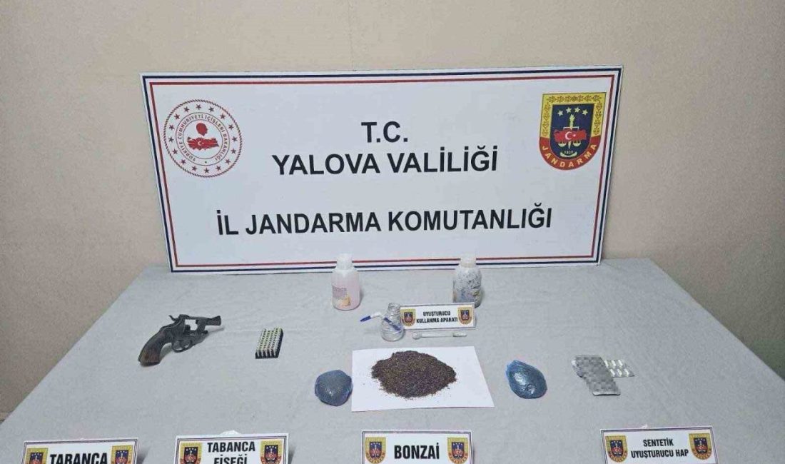 Yalova’da jandarma tarafından düzenlenen operasyonlarda gözaltına alınan 5 şüpheliden 2’si
