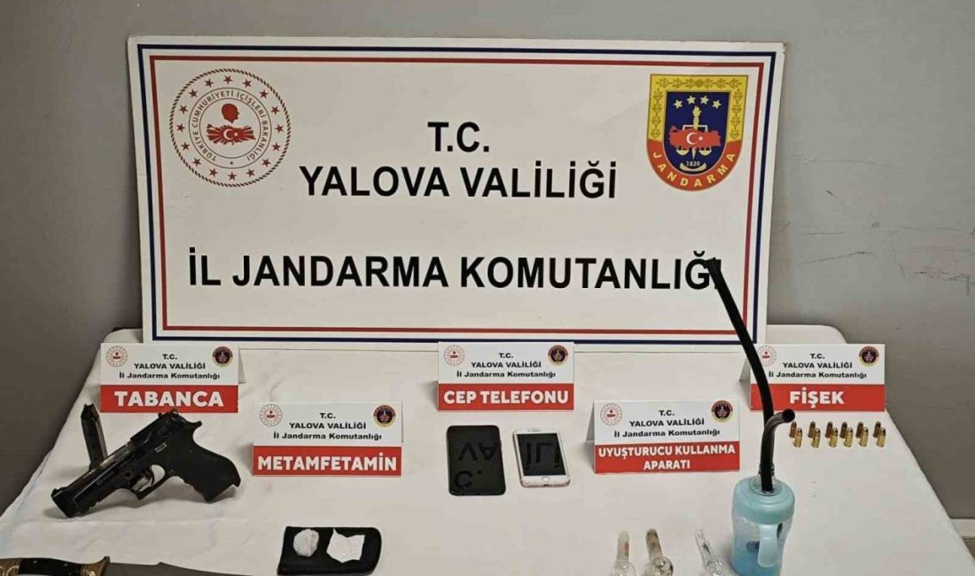 Yalova’da jandarma tarafından düzenlenen uyuşturucu operasyonunda gözaltına alınan 5 şüpheliden