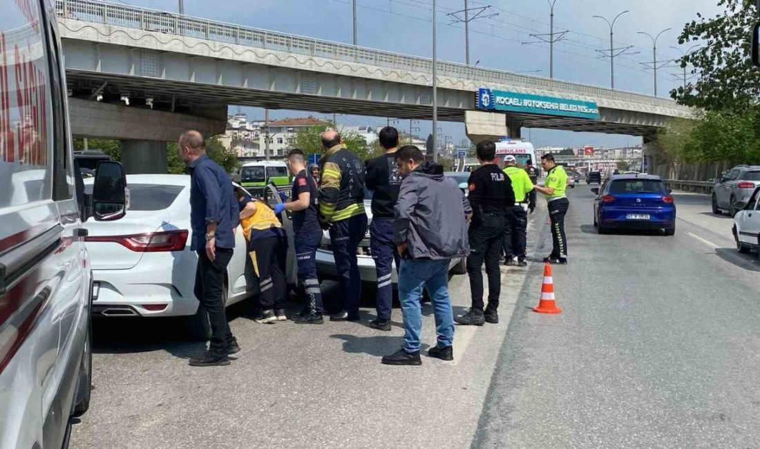 5 aracın karıştığı zincirleme trafik kazasında 3 kişi yaralandı Kocaeli D100 Karayolu’nda 5 aracın karıştığı zincirleme trafik kazasında 3
