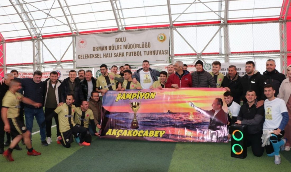 Bolu Orman Bölge Müdürlüğü tarafından bu yıl 13’üncüsü düzenlenen futbol