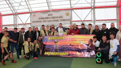 Bolu Orman Bölge Müdürlüğü tarafından bu yıl 13’üncüsü düzenlenen futbol