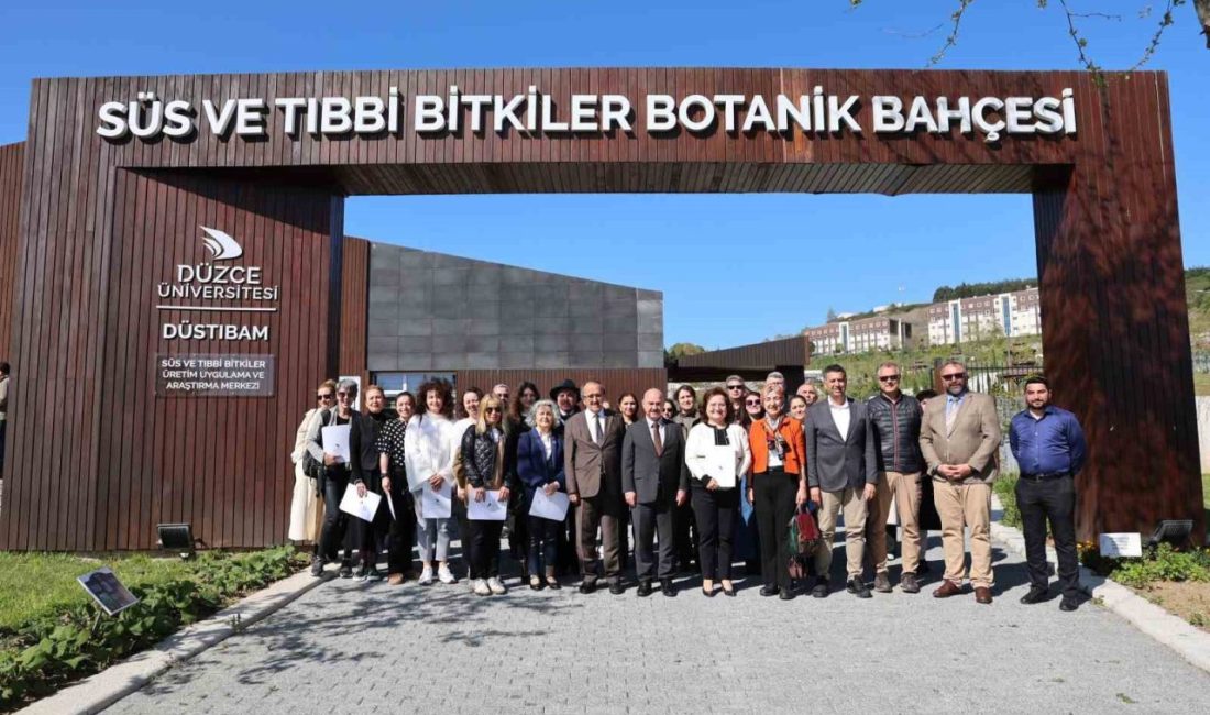 Düzce Üniversitesi Süs ve Tıbbi Bitkiler Üretim Uygulama ve Araştırma