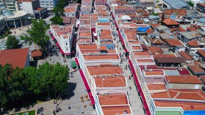 Tarihi Uzunçarşı’da 3. etap çalışmaları için 8 Mayıs Perşembe günü