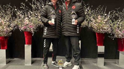 Estonya’nın başkenti Tallinn’de düzenlenen Avrupa Kulüpler Taekwondo Şampiyonası’nda mücadele eden