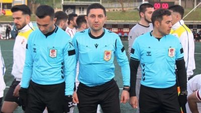 Kocaeli’de Darıca Marmara Osmangazi Spor ile Gebze Birlikspor arasında oynanan