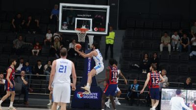 Türkiye Basketbol Ligi İlkan Karaman Sezonu 34. Hafta karşılaşmasında Çayırova