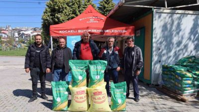 Kocaeli’de “2025 Yılı İlkbahar Yem Bitkisi Tohumu ve Gübre Destek