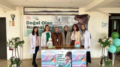 DÜZCE(İHA) – Düzce’de normal doğum eylem planı çalışmaları çerçevesinde Akçakoca’da