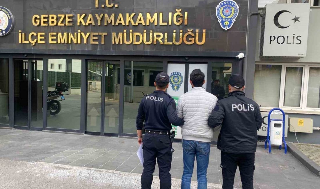 Dolandırıcılık suçundan aranan şahıs yakalandı Kocaeli’nde dolandırıcılık suçundan hakkında 4 yıl 6 ay hapis cezası