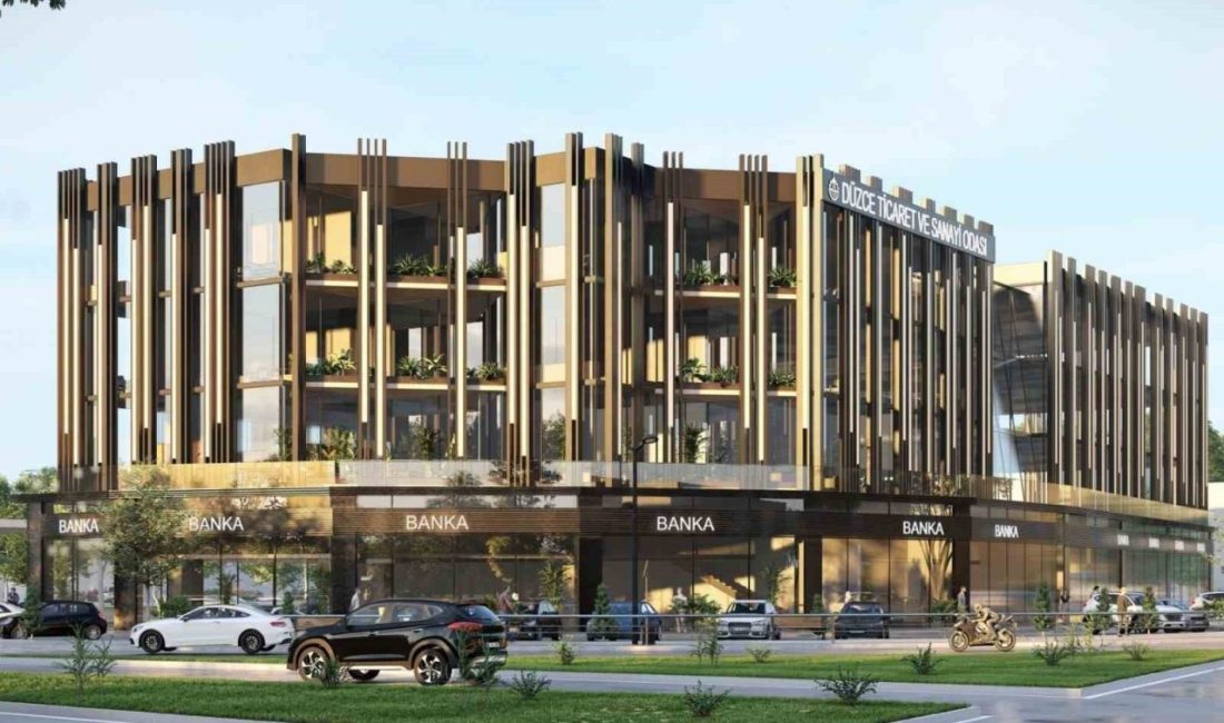 DTSO binası temel aşamasına geldi DÜZCE(İHA) – Düzce Ticaret ve Sanayi Odası’nın (DTSO) yeni yapılacak