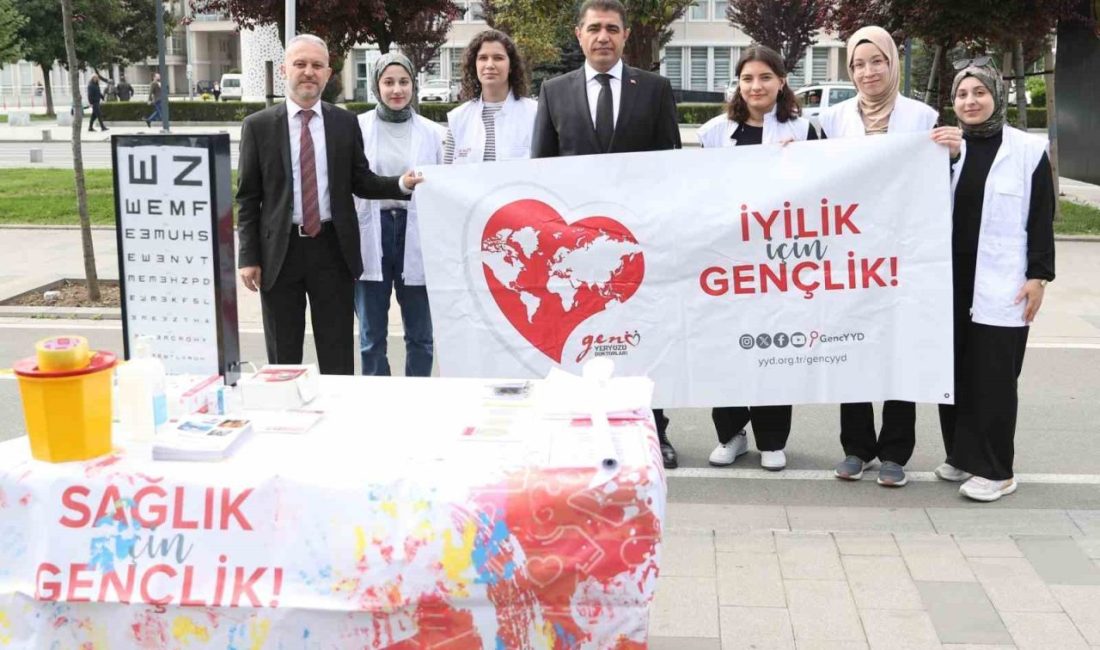 Düzce(İHA) – Düzce Sağlık İl Müdürlüğü Sağlık Sokağında hem sağlık