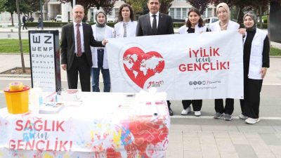 Düzce(İHA) – Düzce Sağlık İl Müdürlüğü Sağlık Sokağında hem sağlık