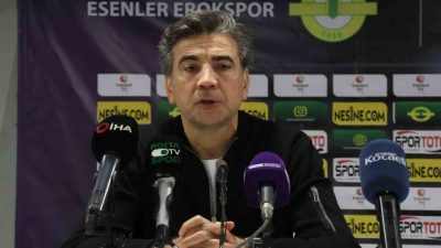Esenler Erokspor Teknik Direktörü Osman Özköylü, Kocaelispor maçın ardından yaptığı
