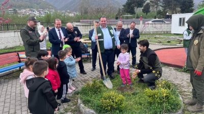 Düzce Orman İşletme Müdürlüğü tarafından Dünya Ormancılık haftası kapsamında Kaynaşlı